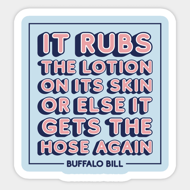 It rubs the lotion on its skin or else it gets the hose again Sticker by RetroReview